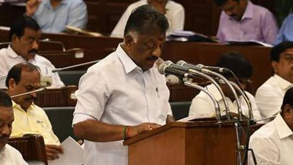 நிறுத்திய ஓபிஎஸ் நிறுத்திய ஓபிஎஸ்