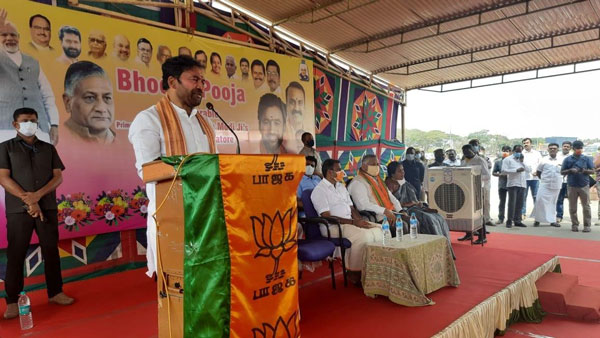 RSS Chief Mohan Bhagwat arrives in Coimbatore 