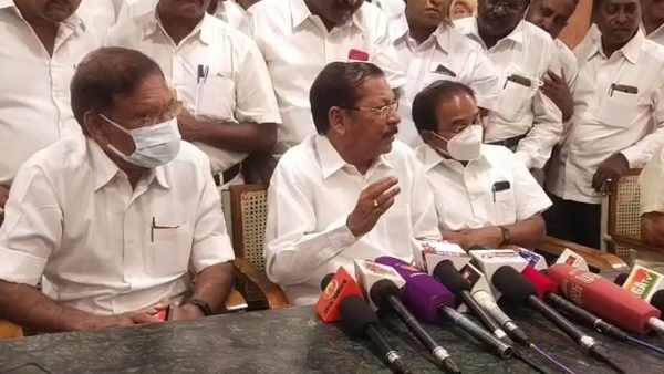 DMK organizing secretary RS Bharathi condemns Minister Senkottayan DMK organizing secretary RS Bharathi condemns Minister Senkottayan