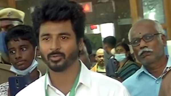 Actor Sivakarthikeyan speaks on Political Entry 