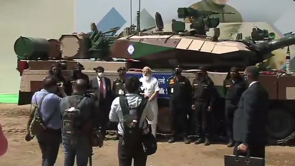  அர்ஜூன் மார்க் 1 ஏ கவச வாகனம் நாட்டுக்கு அர்ப்பணிப்பு 