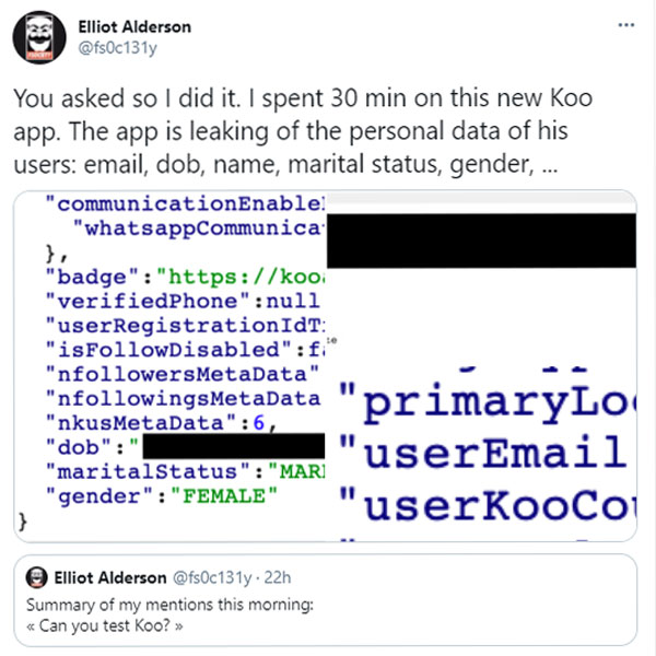 தகவல்கள் லீக் 
