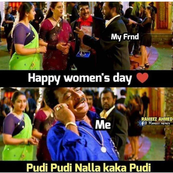 Viral memes collection on womens day