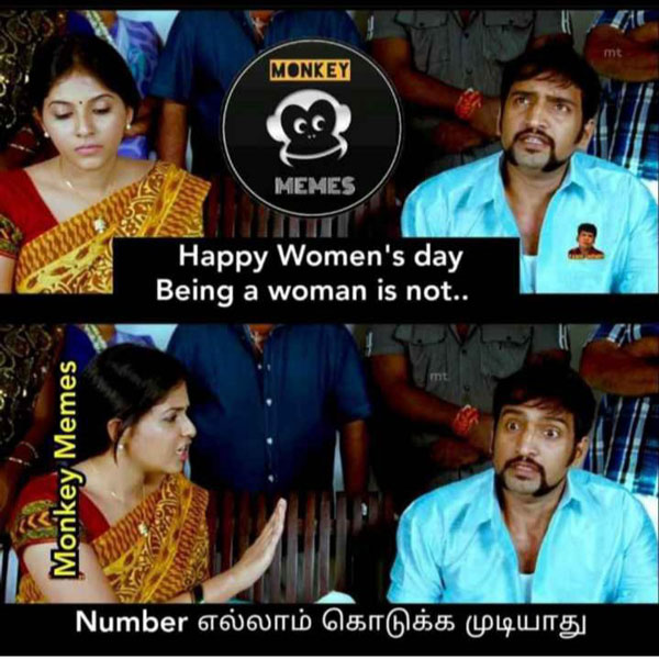 Viral memes collection on womens day
