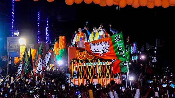 பாஜக அபார வாக்கு சதவீதம் பாஜக அபார வாக்கு சதவீதம்