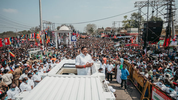 CM Edappadi Palanisamy attacks MK stalin in campaign 