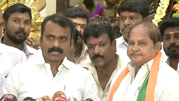DMK former MLA Selvam joined the BJP DMK former MLA Selvam joined the BJP