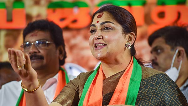 குஷ்புவின் ட்வீட்டிற்கு பதில் 