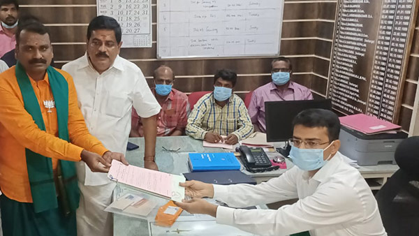 L. Murugan, Khushbu, Premalatha filed nomination for Tamil Nadu Assembly election 2021 