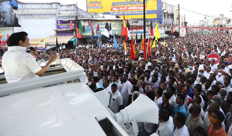  DMK President MK Stalin slams PM Modi, Home Minister Amit shah