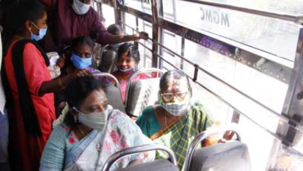 பஸசில் பயணித்த தமிழிசை பஸசில் பயணித்த தமிழிசை