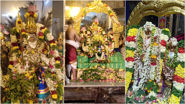 Tiruparankundram Murugan Deivanai Tirukalyanam thousands of Devotees witness Tiruparankundram Murugan Deivanai Tirukalyanam thousands of Devotees witness