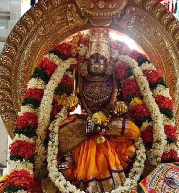 Chithirai Thiruvizha festival at Samayapuram Mariamman Temple begins with the flag hoisting 