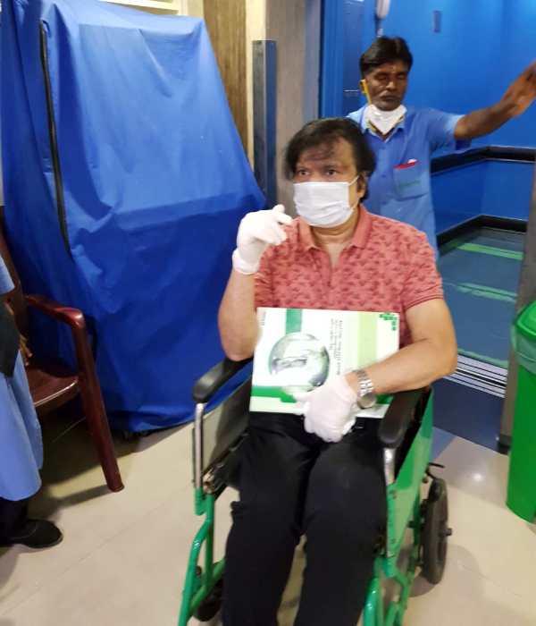 Actor Karthik hospitalised for breathlessness 