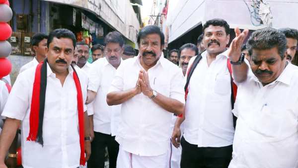 திமுக வேட்பாளர் கே.என். நேரு