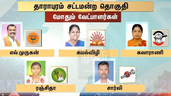 வானதிக்கு தோல்வி முகம் 