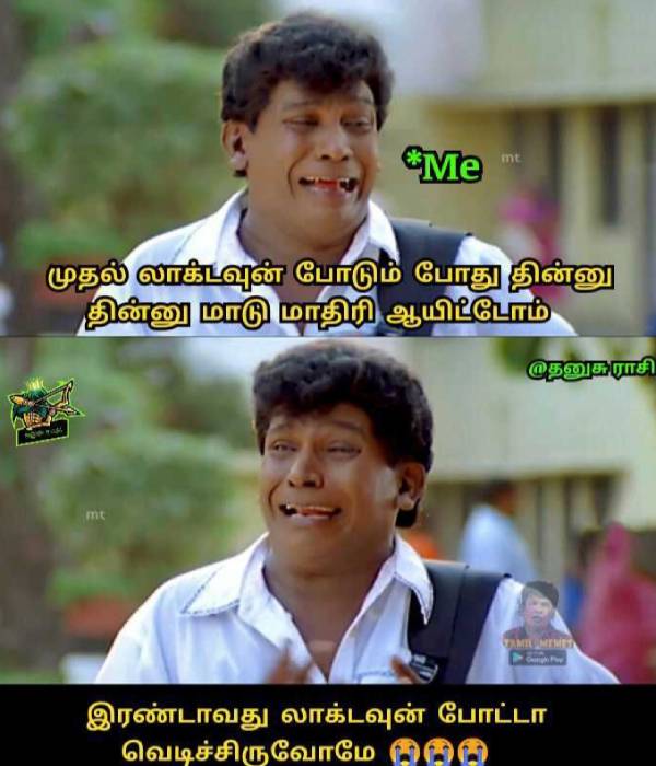 Viral memes collection on corona lockdown