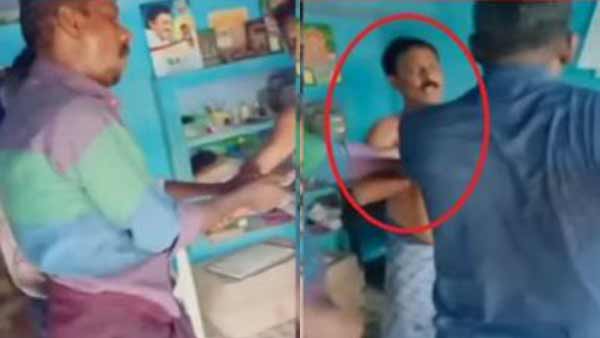 Sankarankoil DMK supporter attacked for abuse case Sankarankoil DMK supporter attacked for abuse case