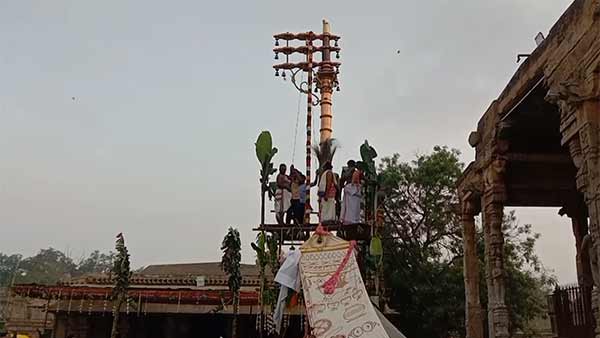 The world famous Tanjore Big Temple Chithrai Festival started today The world famous Tanjore Big Temple Chithrai Festival started today