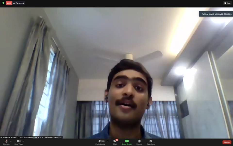 Jamal Mohamed College Alumni Association participates Singapore Thamizh Vizha Jamal Mohamed College Alumni Association participates Singapore Thamizh Vizha