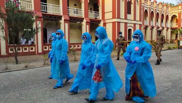  6 p.m. to 7 p.m. only coronavirus patients can be allowed to cast their vote in Tamilnadu