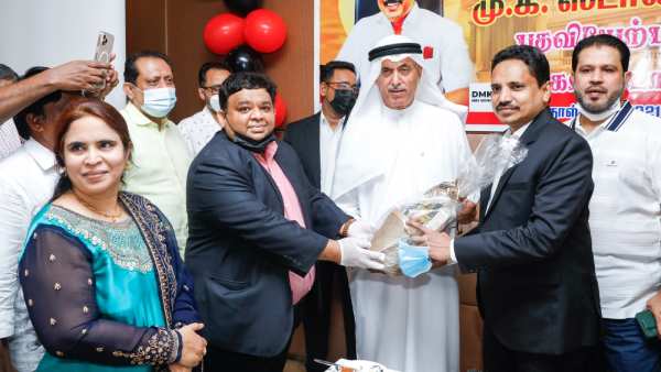 விழாவில் வாழ்த்துரை 