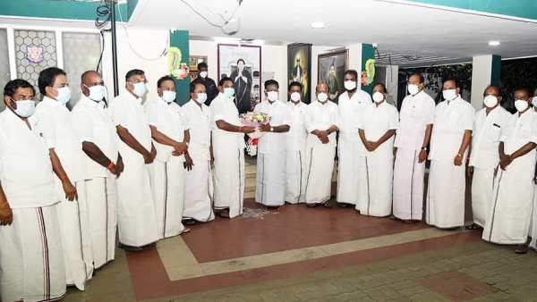 Edappadi Palanisamy meets O Panneerselvam after announcing as opponent leader