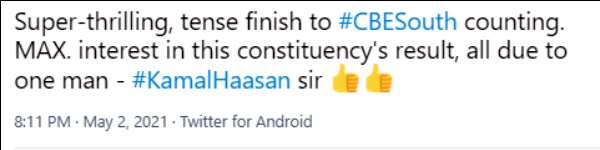 Kamal, M.K.Stalin occupies in twitter trending 