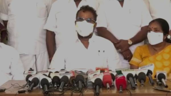 வேலுமணி வேண்டுகோள் 