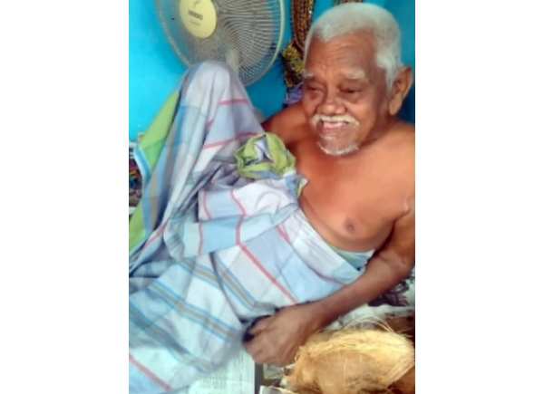 உழைப்பை நம்பி வாழும் தாத்தா 