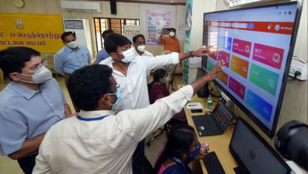 கொரோனா சிகிச்சை பணிகள் 
