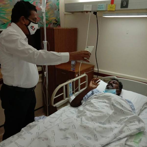  Annai Tamil Mandram helps Sivagangais worker