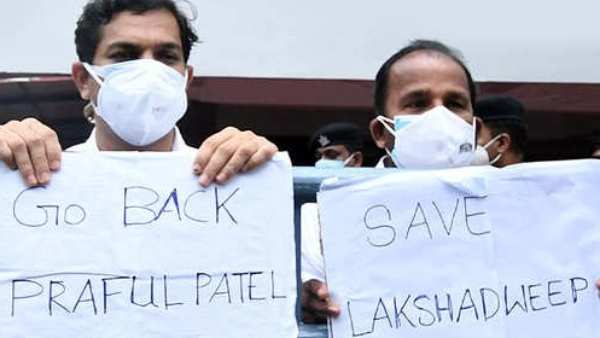 லட்சத்தீவில் கொந்தளிப்பு 