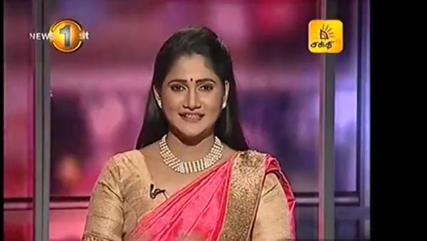 நியூஸ் ரீடர் லாஸ்லியா