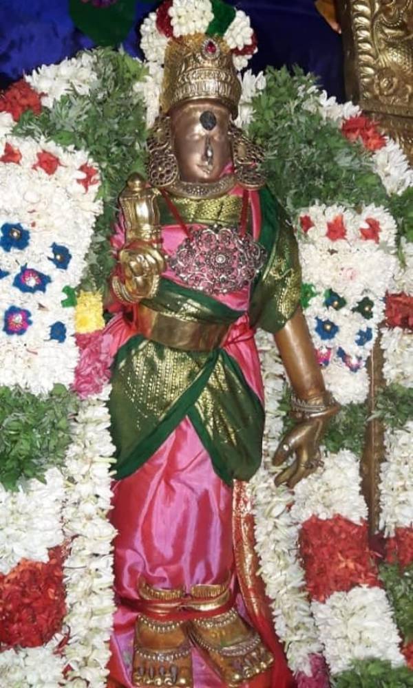 Aani Unjal festival at Meenakshi Amman temple 