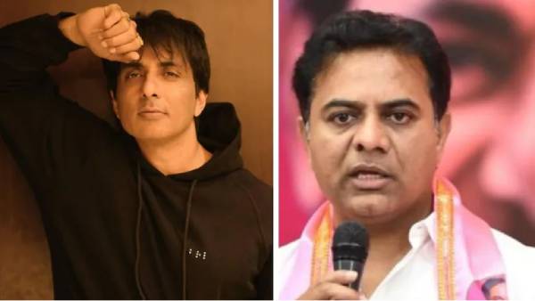 அமைச்சரை பாராட்டிய நபர் 