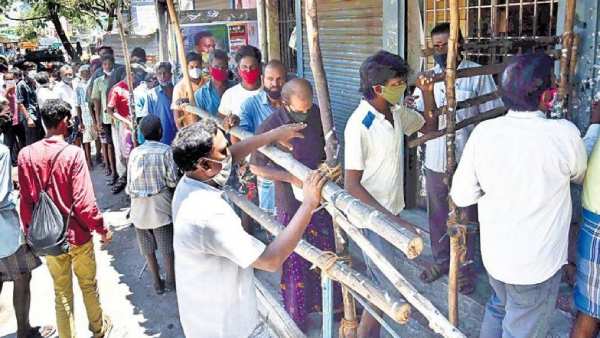 குடிகாரர்கள் ஆரவாரம் 