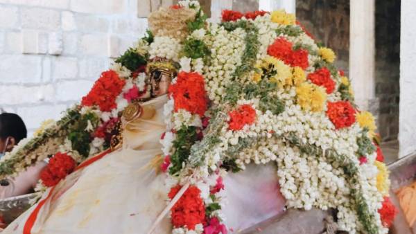 Poochatru Utsavam Kodai Thirunal Srirangam Ranganachiyar 