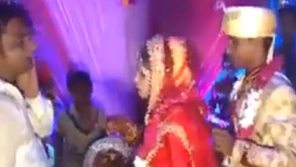  மணபெண்ணை தூக்கிய நபர் 