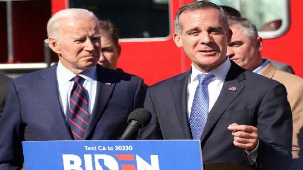 Joe Biden nominates Eric Garcetti as his envoy to India 