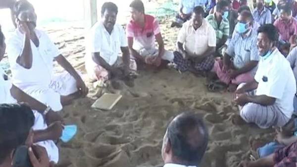 மீனவர்கள் போராட்டம் மீனவர்கள் போராட்டம்