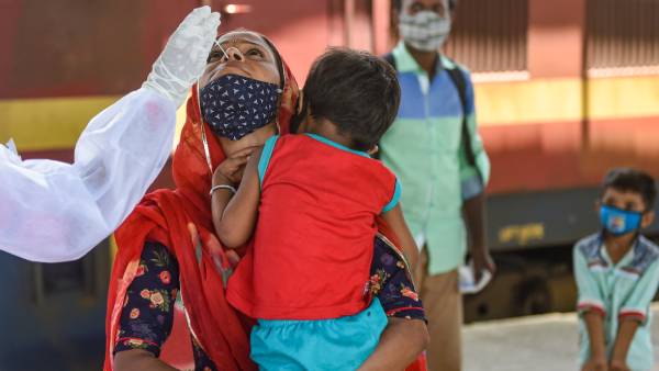 இந்தியாவின் ஒருநாள் பாதிப்பு 