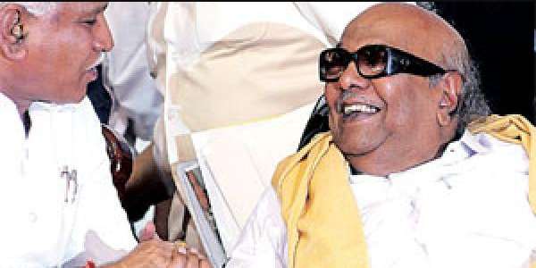 கருணாநிதியை அண்ணன் என்ற எடியூரப்பா