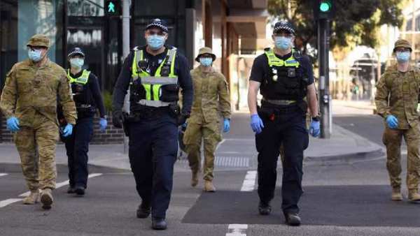 ஆஸ்திரேலியா ஊரடங்கு