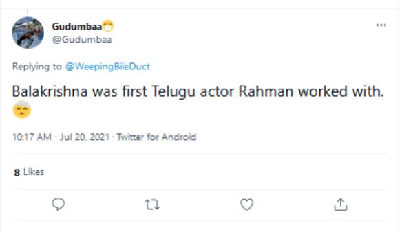 நடிகர் பாலகிருஷ்ணா 