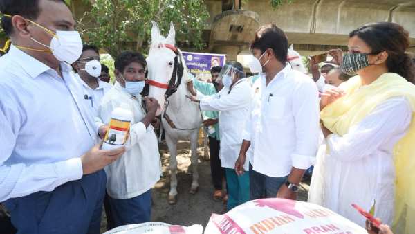  குதிரைகளையும் விடவில்லை 
