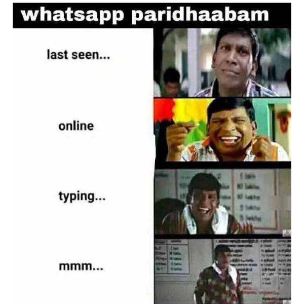 Viral memes collection on cell phone