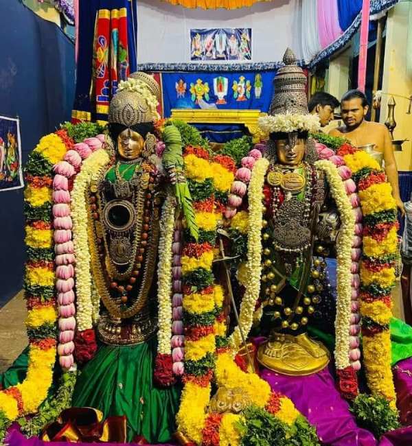 Aadi pooram festival : Srirangam perumal gifted to Pattu vasthiram for Srivilliputhur Aandal 