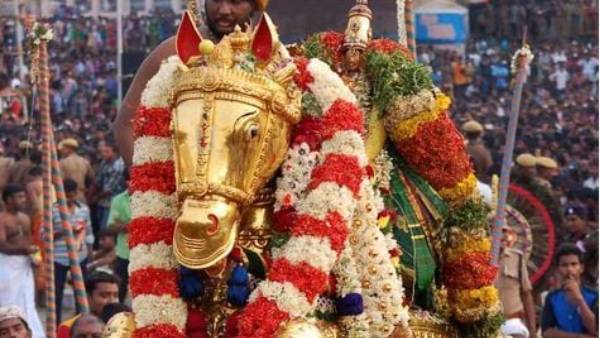 Srirangam Ranganathar Temple Pavithrorchavam : Namperumal who saw the rice 