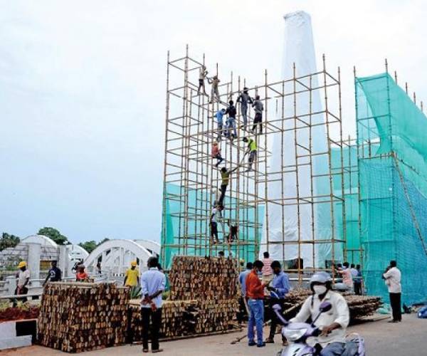 10 நாட்களில் கட்டப்பட்டது